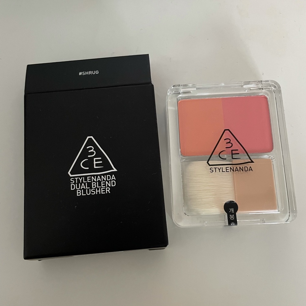 3ce stylenanda dual blend blusher #shrug